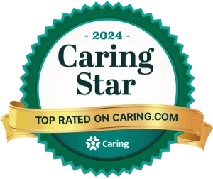 caring badge